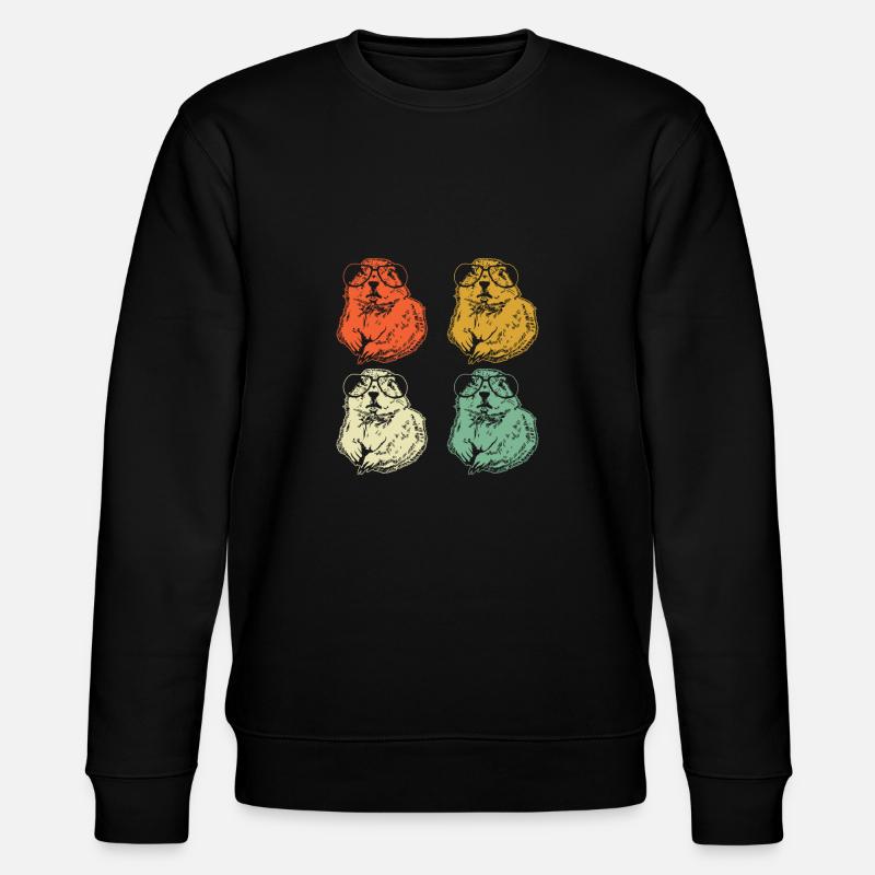 Chien de prairie - Sweat bio CHANGER Stanley/Stella Unisexe - noir