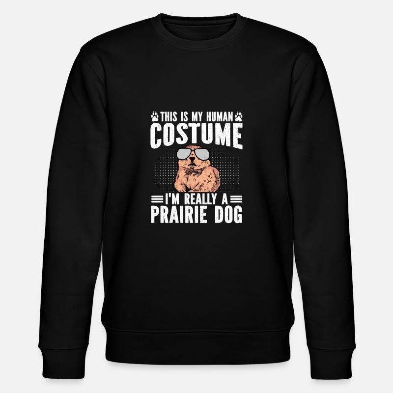 Chien de prairie - Sweat bio CHANGER Stanley/Stella Unisexe - noir