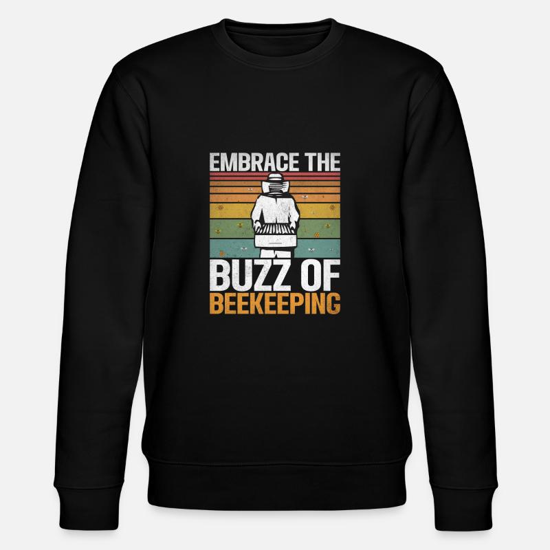 Cadeaux d’abeilles - Sweat bio CHANGER Stanley/Stella Unisexe - noir