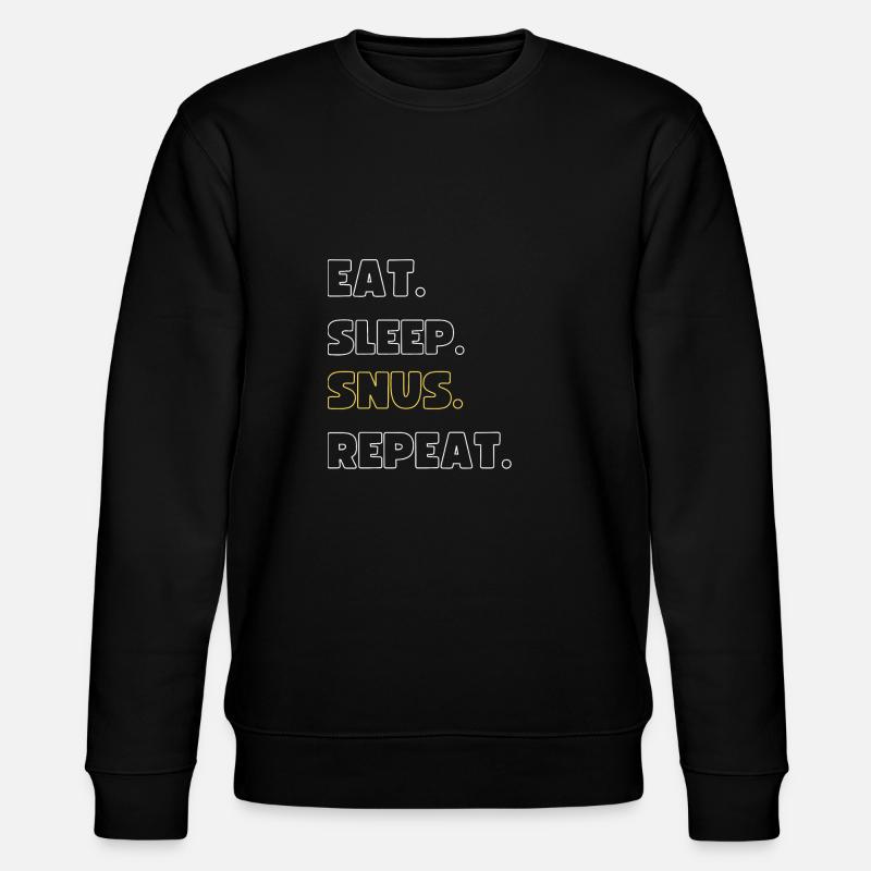 Snus - Stanley/Stella Unisex Bio-Sweatshirt CHANGER  - Schwarz
