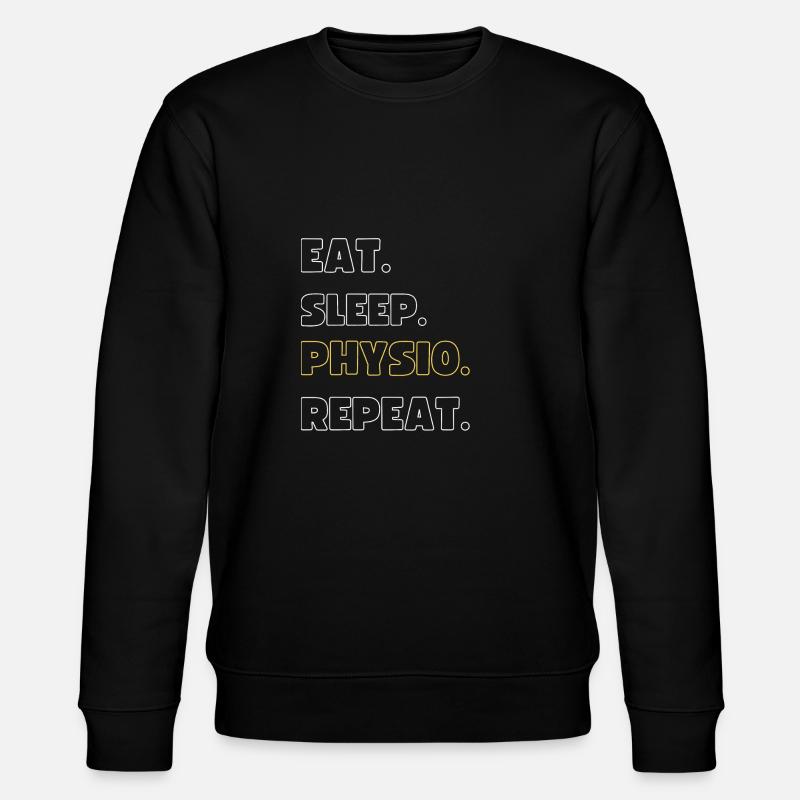 Physio - Stanley/Stella Unisex Bio-Sweatshirt CHANGER  - Schwarz
