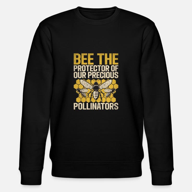 Cadeaux abeille - Sweat bio CHANGER Stanley/Stella Unisexe - noir