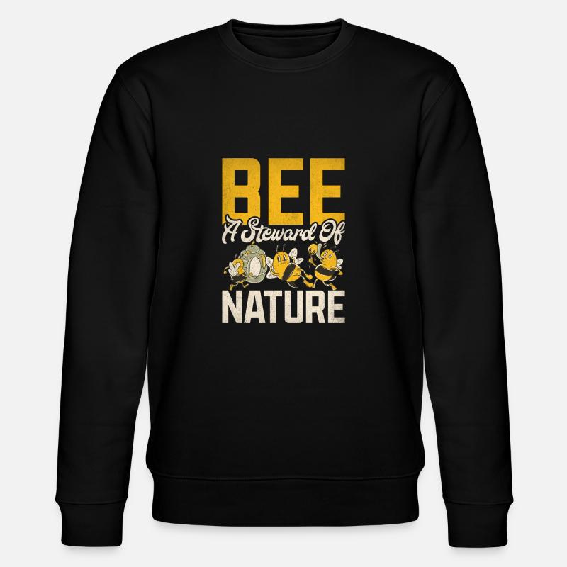 Cadeaux abeille - Sweat bio CHANGER Stanley/Stella Unisexe - noir