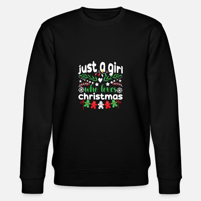 Noël des filles - Sweat bio CHANGER Stanley/Stella Unisexe - noir