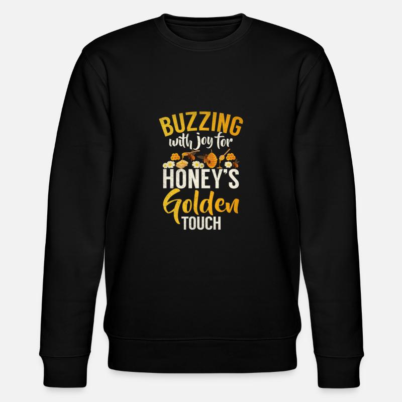 Bee Gifts - Stanley/Stella Unisex Bio-Sweatshirt CHANGER  - Schwarz