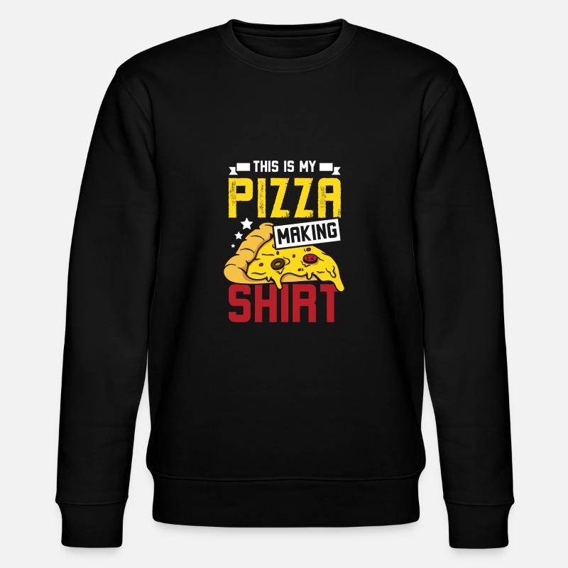 C’est ma pizza - Sweat bio CHANGER Stanley/Stella Unisexe - noir