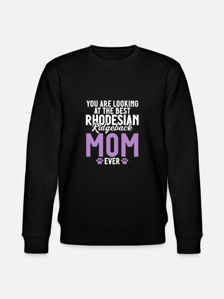 Rhodesian Ridgeback Gifts - Stanley/Stella CHANGER Unisex Organic Sweatshirt - black
