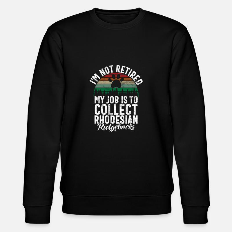 Cadeaux Rhodesian Ridgeback - Sweat bio CHANGER Stanley/Stella Unisexe - noir