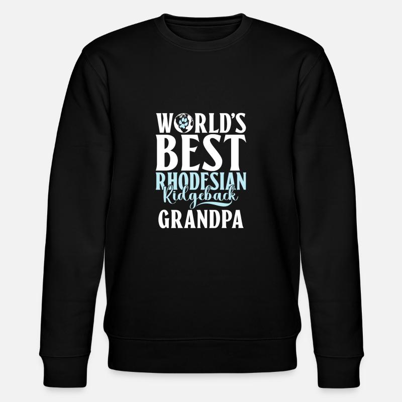 Cadeaux Rhodesian Ridgeback - Sweat bio CHANGER Stanley/Stella Unisexe - noir