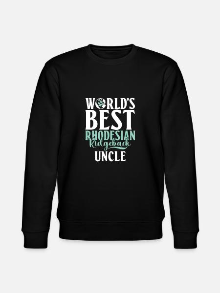 Rhodesian Ridgeback Gifts - Stanley/Stella CHANGER Unisex Organic Sweatshirt - black