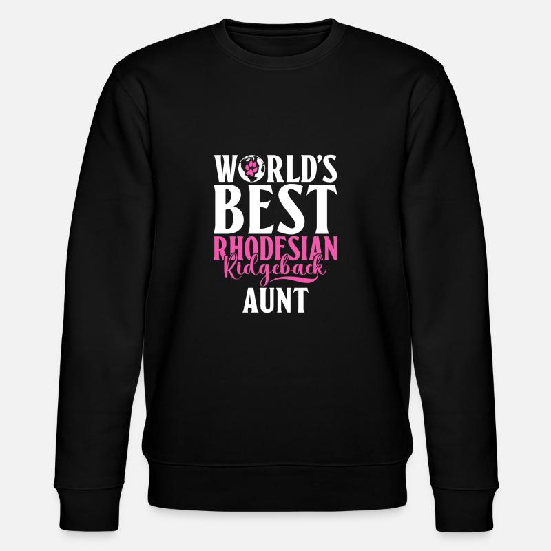 Cadeaux Rhodesian Ridgeback - Sweat bio CHANGER Stanley/Stella Unisexe - noir