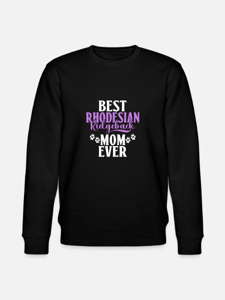 Rhodesian Ridgeback Gifts - Stanley/Stella CHANGER Unisex Organic Sweatshirt - black