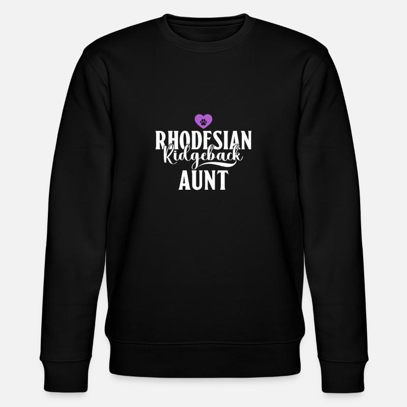 Rhodesian Ridgeback Gifts - Stanley/Stella CHANGER Unisex Organic Sweatshirt - black
