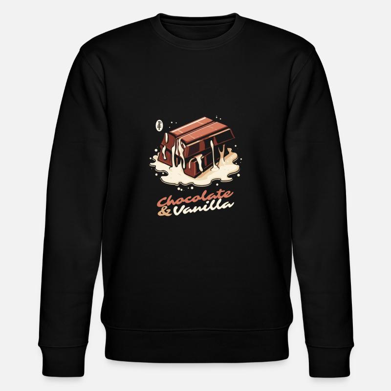 Chocolat et vanille - Sweat bio CHANGER Stanley/Stella Unisexe - noir