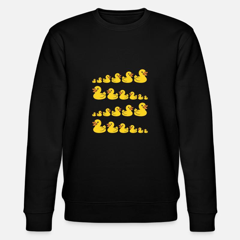 Small carnard - Stanley/Stella CHANGER Unisex Organic Sweatshirt - black