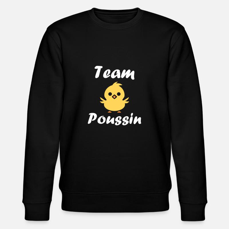Team poussin - Sweat bio CHANGER Stanley/Stella Unisexe - noir