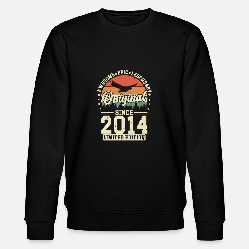 Légendaire Anniversaire 2014 - Sweat bio CHANGER Stanley/Stella Unisexe - noir