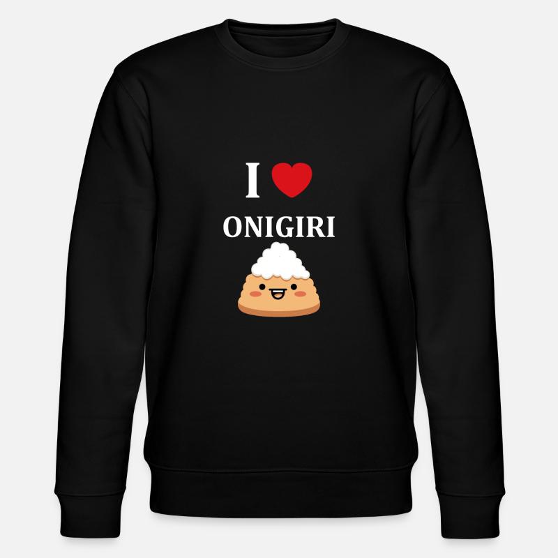 Onigiri japonais - Sweat bio CHANGER Stanley/Stella Unisexe - noir