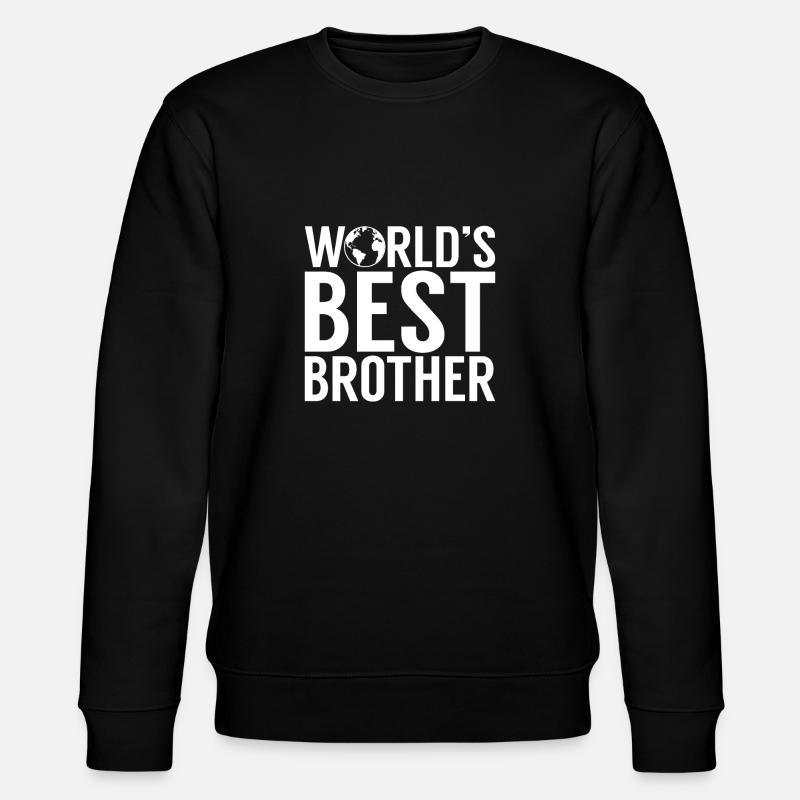 Brother Gifts - Stanley/Stella Unisex Bio-Sweatshirt CHANGER - Schwarz