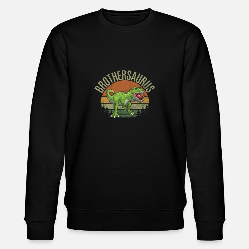 Brother Gifts - Stanley/Stella Unisex Bio-Sweatshirt CHANGER  - Schwarz