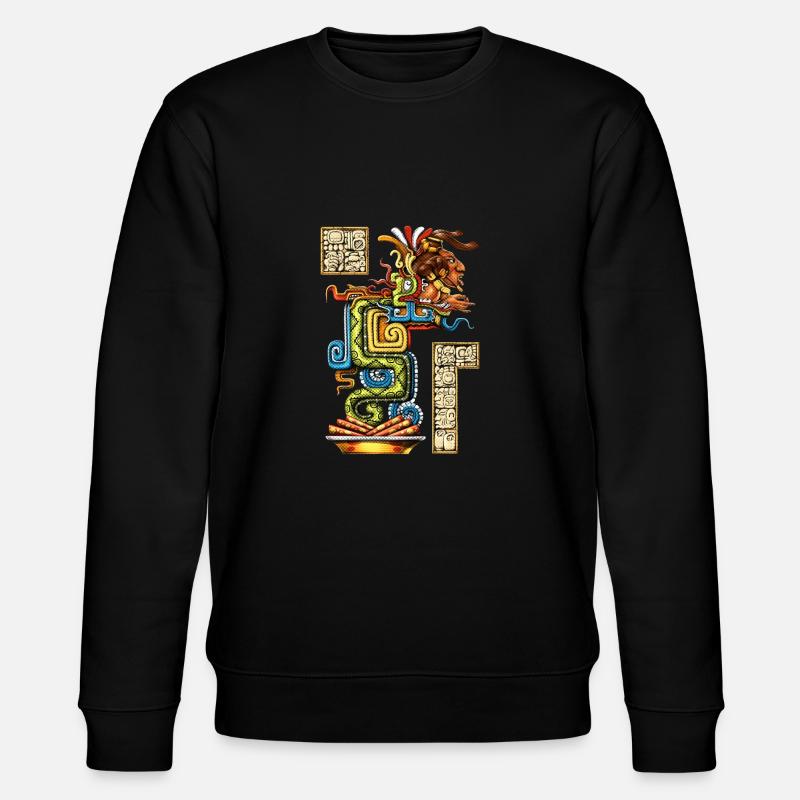 Serpent de vision maya - Sweat bio CHANGER Stanley/Stella Unisexe - noir