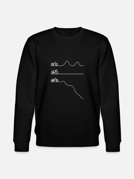 VTT Vélo VTT Biker Cadeau - Sweat bio CHANGER Stanley/Stella Unisexe - noir