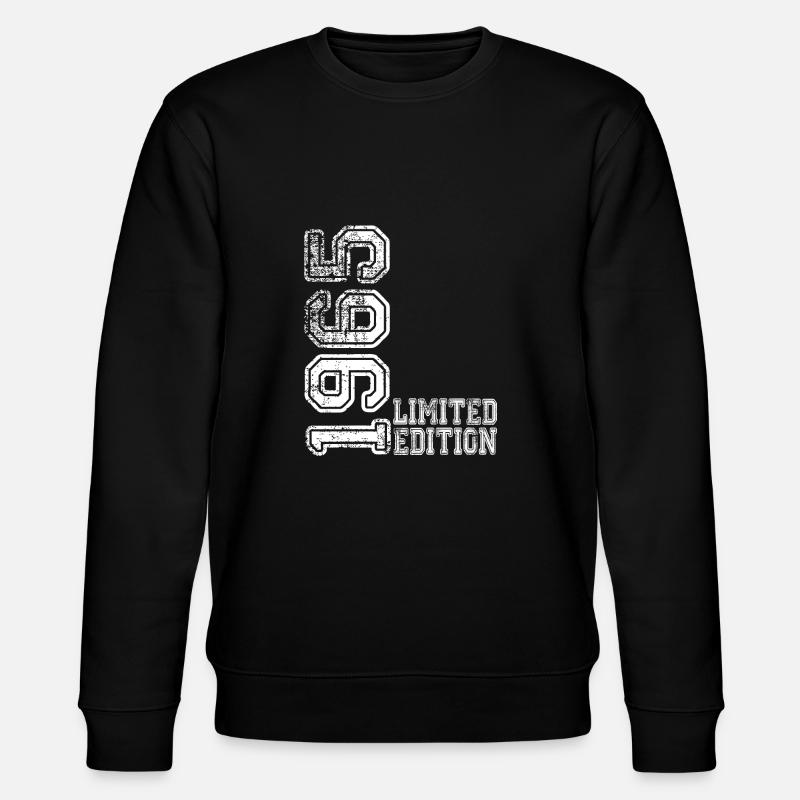 Limited Edition 1965 - Stanley/Stella CHANGER Unisex Organic Sweatshirt - black