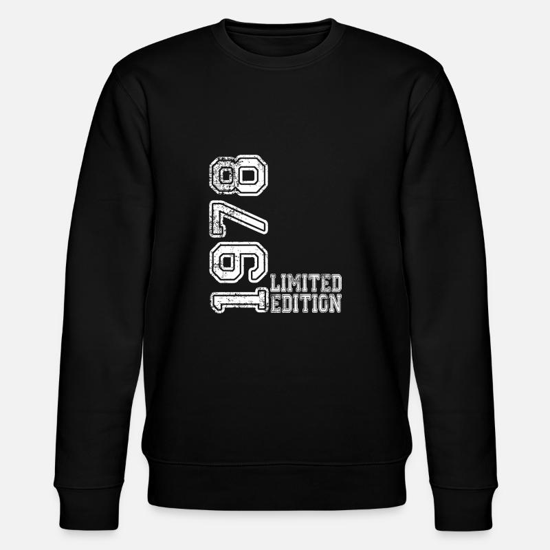 Limited Edition 1978 - Stanley/Stella Unisex Bio-Sweatshirt CHANGER  - Schwarz