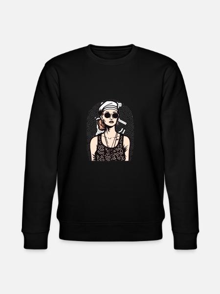 Frau - Stanley/Stella Unisex Bio-Sweatshirt CHANGER - Schwarz