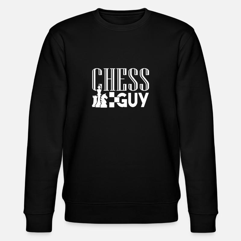 Chess Chess Guy - Stanley/Stella CHANGER Unisex Organic Sweatshirt - black