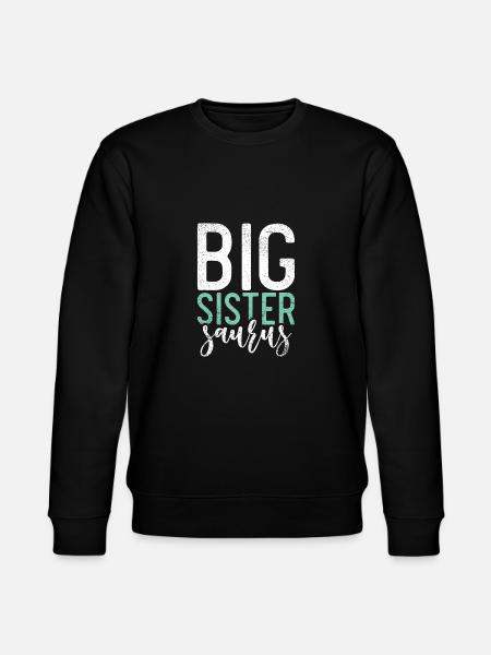 Big Sister Gift - Stanley/Stella CHANGER Unisex Organic Sweatshirt - black