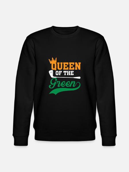 Queen of the Green - Stanley/Stella CHANGER Unisex Organic Sweatshirt - black