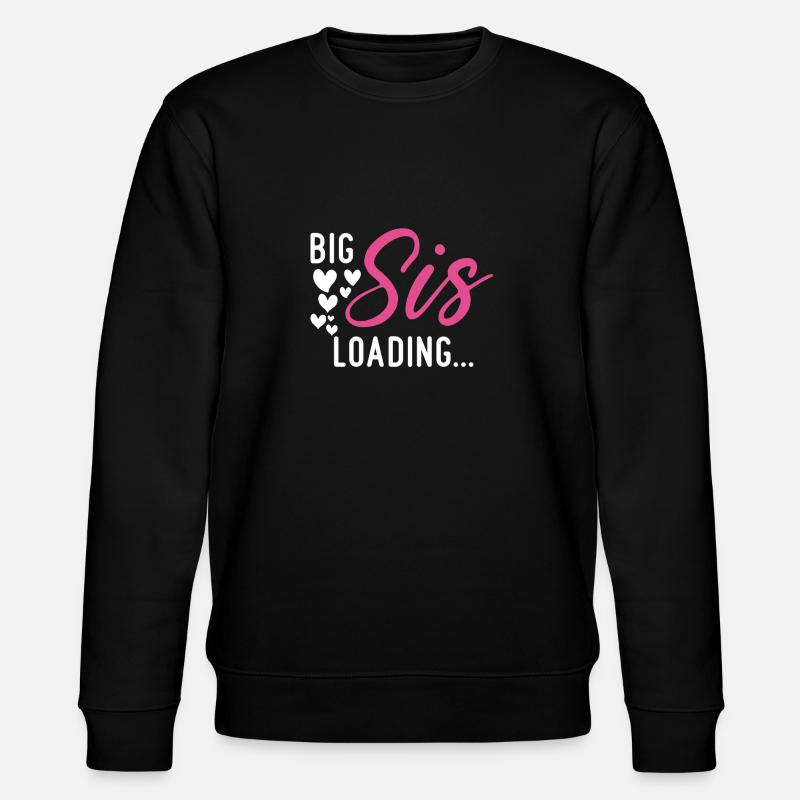 Sister Gifts - Stanley/Stella Unisex Bio-Sweatshirt CHANGER - Schwarz