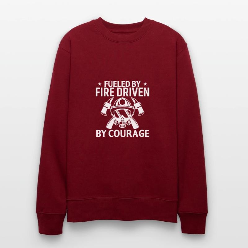 Driven by fire, driven by courage Stanley/Stella CHANGER Unisex Organic Sweatshirt