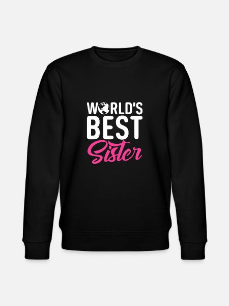 Sister Gifts - Stanley/Stella CHANGER Unisex Organic Sweatshirt - black