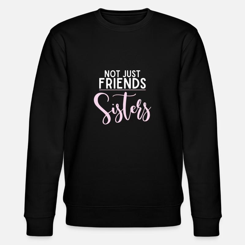 Sister Gifts - Stanley/Stella Unisex Bio-Sweatshirt CHANGER - Schwarz