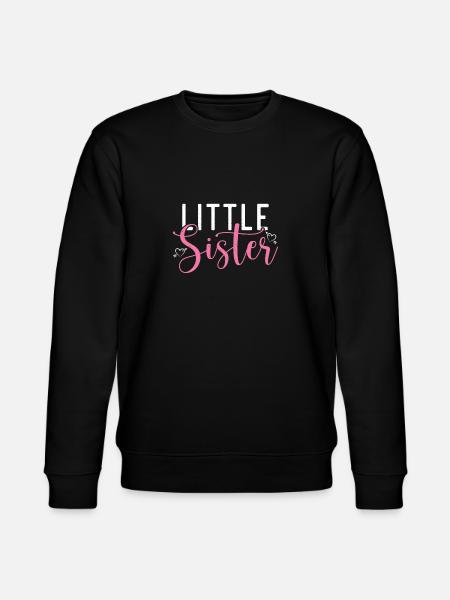 Little Sister Gifts - Stanley/Stella CHANGER Unisex Organic Sweatshirt - black