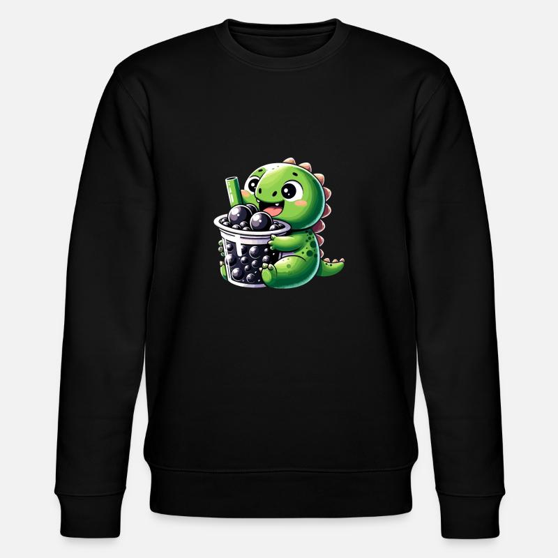 Boba Thé Dragon Kawaii - Sweat bio CHANGER Stanley/Stella Unisexe - noir