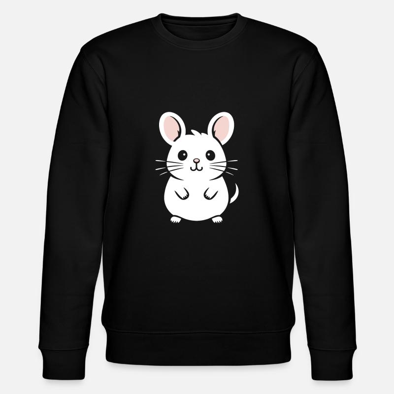 Petit chinchilla mignon - Sweat bio CHANGER Stanley/Stella Unisexe - noir