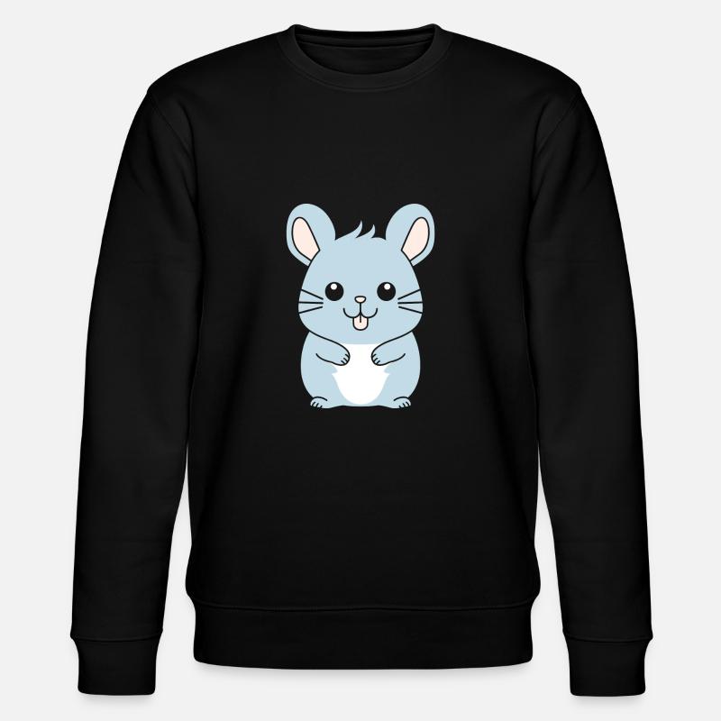 Petit chinchilla mignon - Sweat bio CHANGER Stanley/Stella Unisexe - noir
