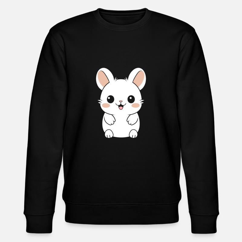 Petit chinchilla mignon - Sweat bio CHANGER Stanley/Stella Unisexe - noir