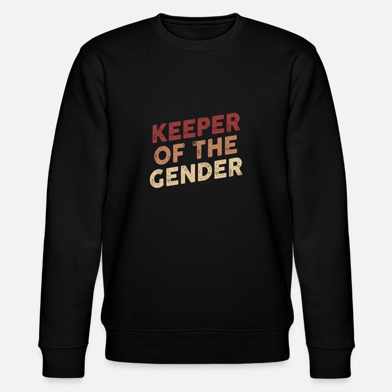Hüter des Geschlechts - Stanley/Stella Unisex Bio-Sweatshirt CHANGER  - Schwarz