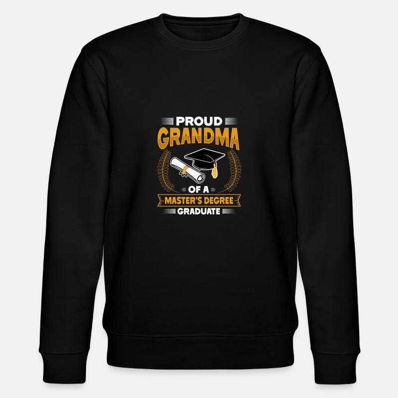 Master's Degree Studies Master's Degree - Stanley/Stella CHANGER Unisex Organic Sweatshirt - black