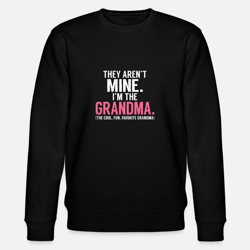 Cadeaux grand-mère - Sweat bio CHANGER Stanley/Stella Unisexe - noir
