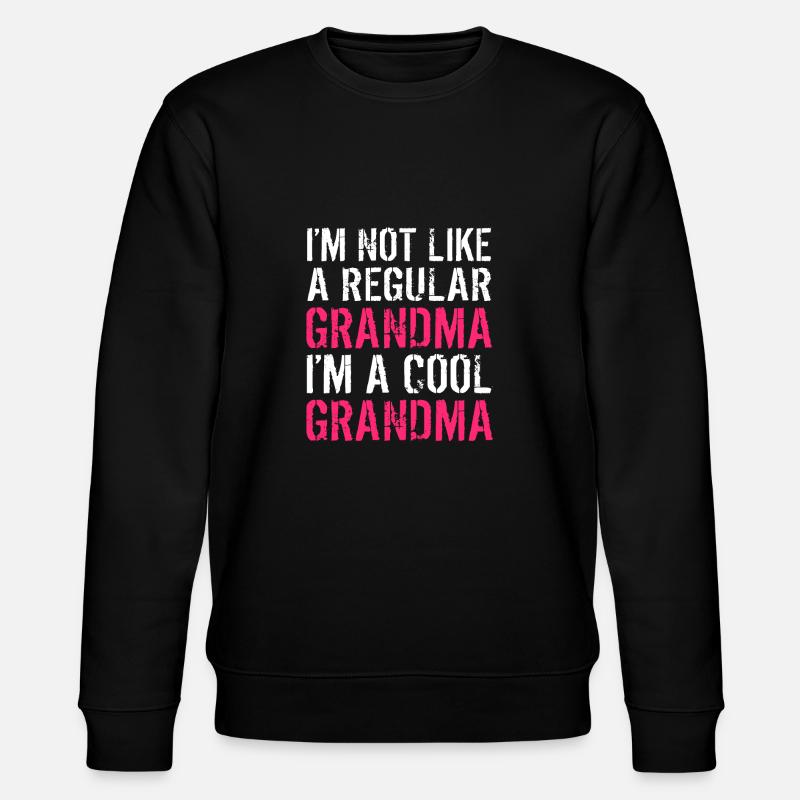 Cadeaux grand-mère - Sweat bio CHANGER Stanley/Stella Unisexe - noir