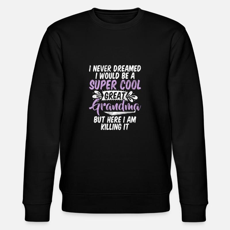 Cadeaux arrière-grand-mère - Sweat bio CHANGER Stanley/Stella Unisexe - noir