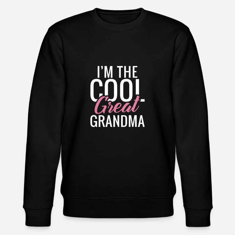Cadeaux arrière-grand-mère - Sweat bio CHANGER Stanley/Stella Unisexe - noir