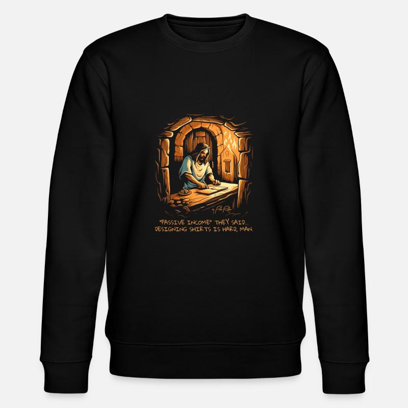 Revenu passif : Designer Jesus - Sweat bio CHANGER Stanley/Stella Unisexe - noir
