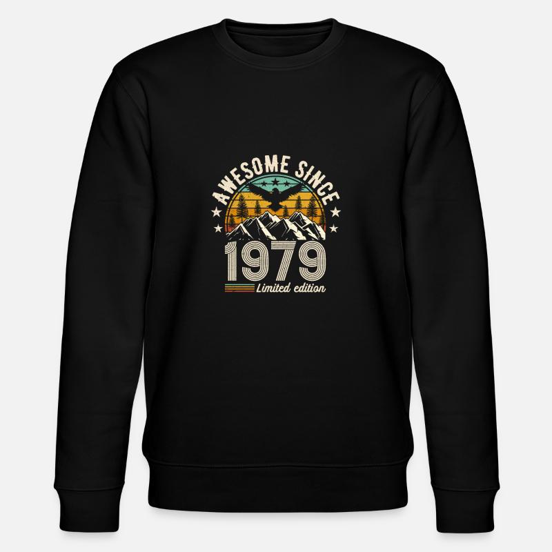 Légendaire 65e anniversaire 1979 - Sweat bio CHANGER Stanley/Stella Unisexe - noir