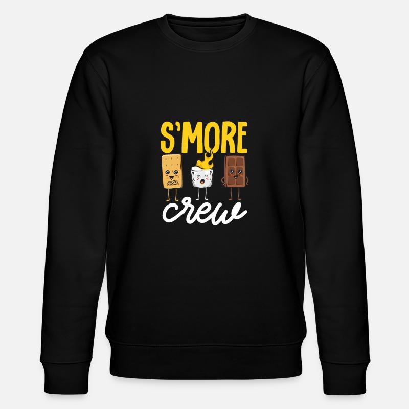 S'more Campfire Marshmallow Camping - Sweat bio CHANGER Stanley/Stella Unisexe - noir